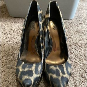 Cheetah heels